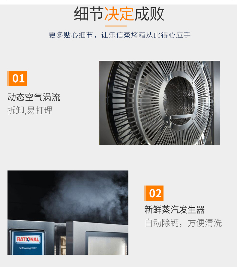 德國RATIONAL樂信萬能蒸烤箱SCC61WE